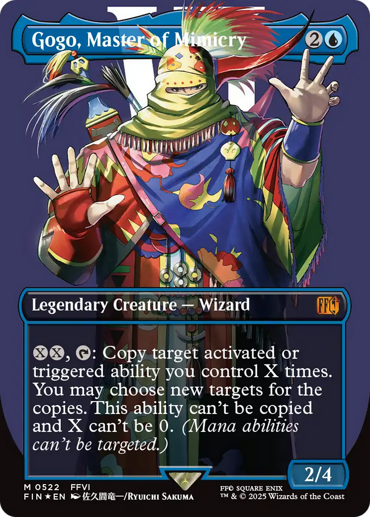 Gogo, Master of Mimicry (Borderless) (Surge Foil) [FINAL FANTASY] | Exor Games Bridgewater
