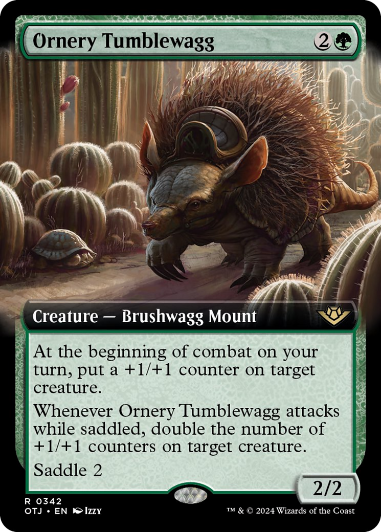 Ornery Tumblewagg (Extended Art) [Outlaws of Thunder Junction] | Exor Games Bridgewater