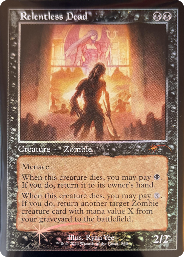 Relentless Dead (Retro Frame) [Secret Lair Drop Series] | Exor Games Bridgewater