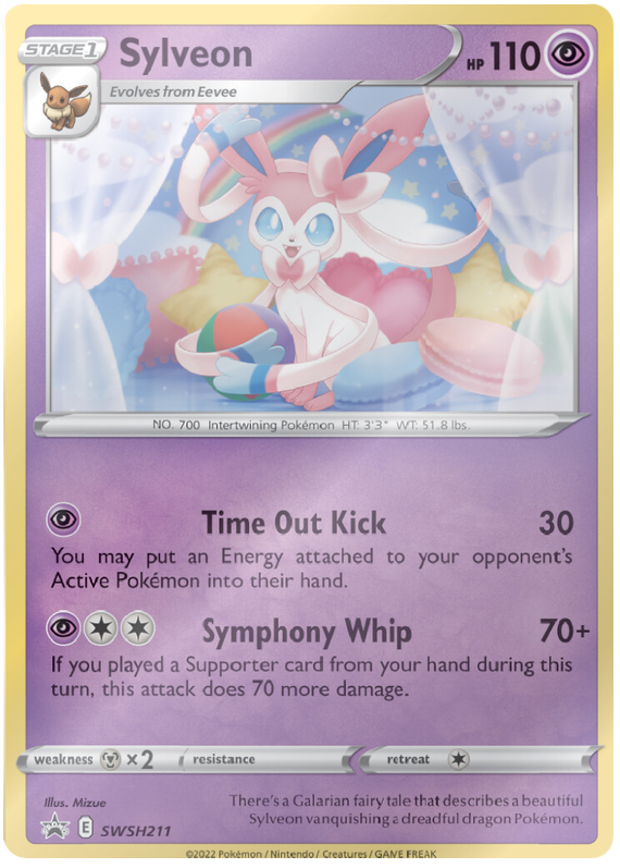 Sylveon (SWSH211) [Sword & Shield: Black Star Promos] | Exor Games Bridgewater