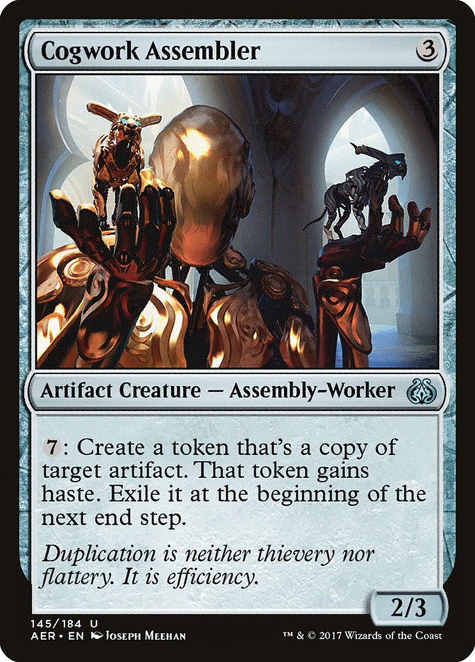Cogwork Assembler [Aether Revolt] | Exor Games Bridgewater