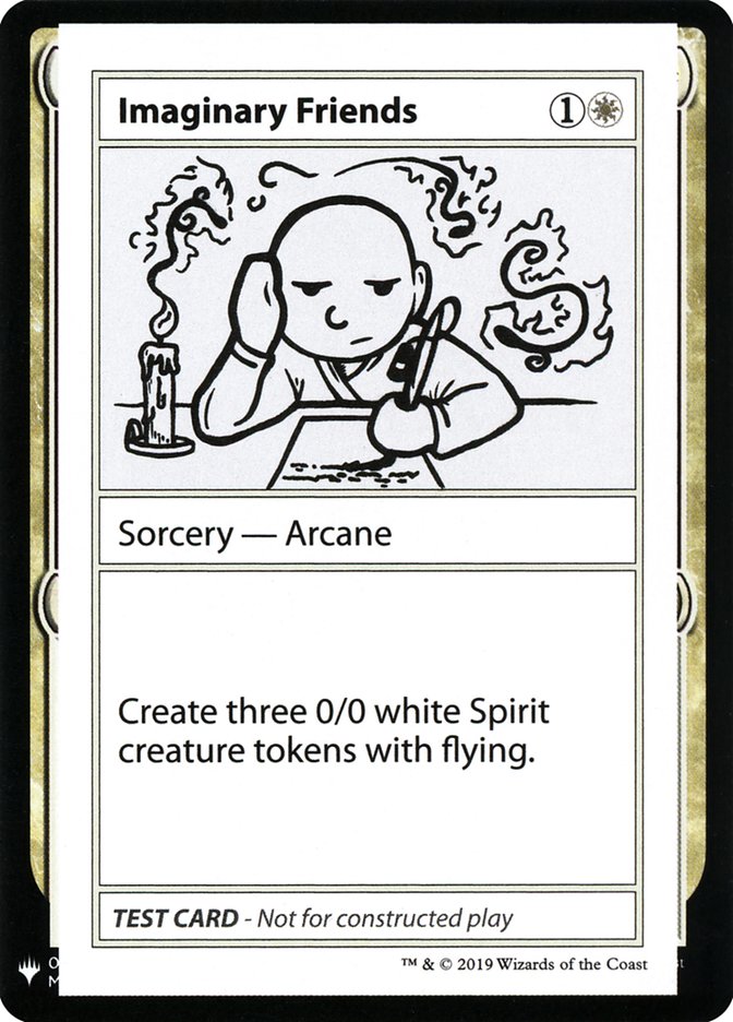 Imaginary Friends [Mystery Booster Playtest Cards] | Exor Games Bridgewater