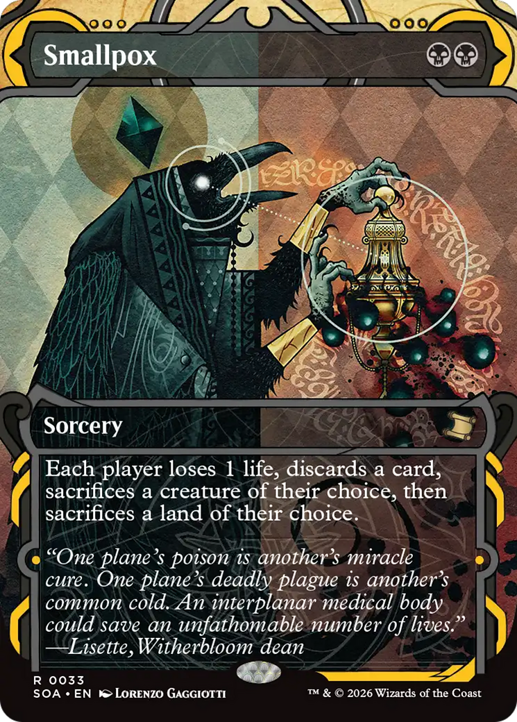 Smallpox [Secrets of Strixhaven: Mystical Archive] | Exor Games Bridgewater