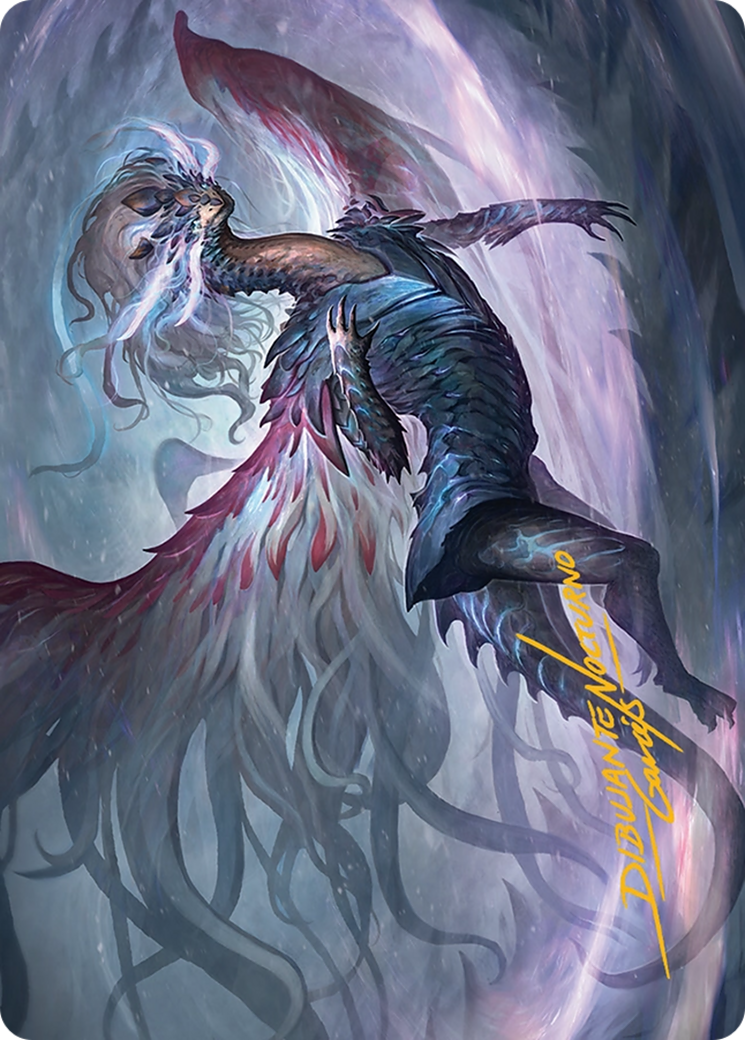 Shiko, Paragon of the Way Art Card (37/54) [Tarkir: Dragonstorm Art Series] | Exor Games Bridgewater