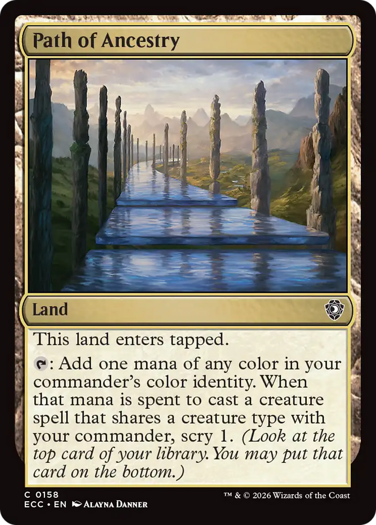 Path of Ancestry [Lorwyn Eclipsed Commander] | Exor Games Bridgewater