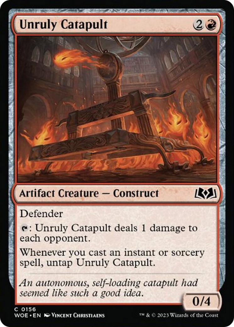 Unruly Catapult [Wilds of Eldraine] | Exor Games Bridgewater