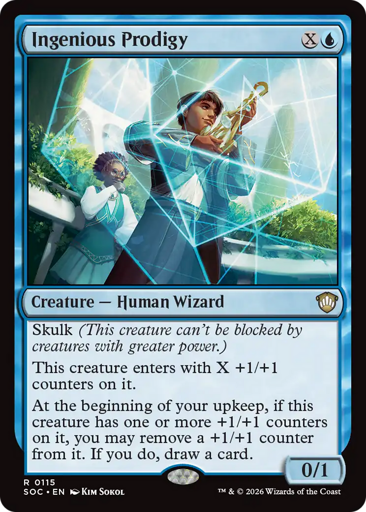 Ingenious Prodigy [Secrets of Strixhaven Commander] | Exor Games Bridgewater