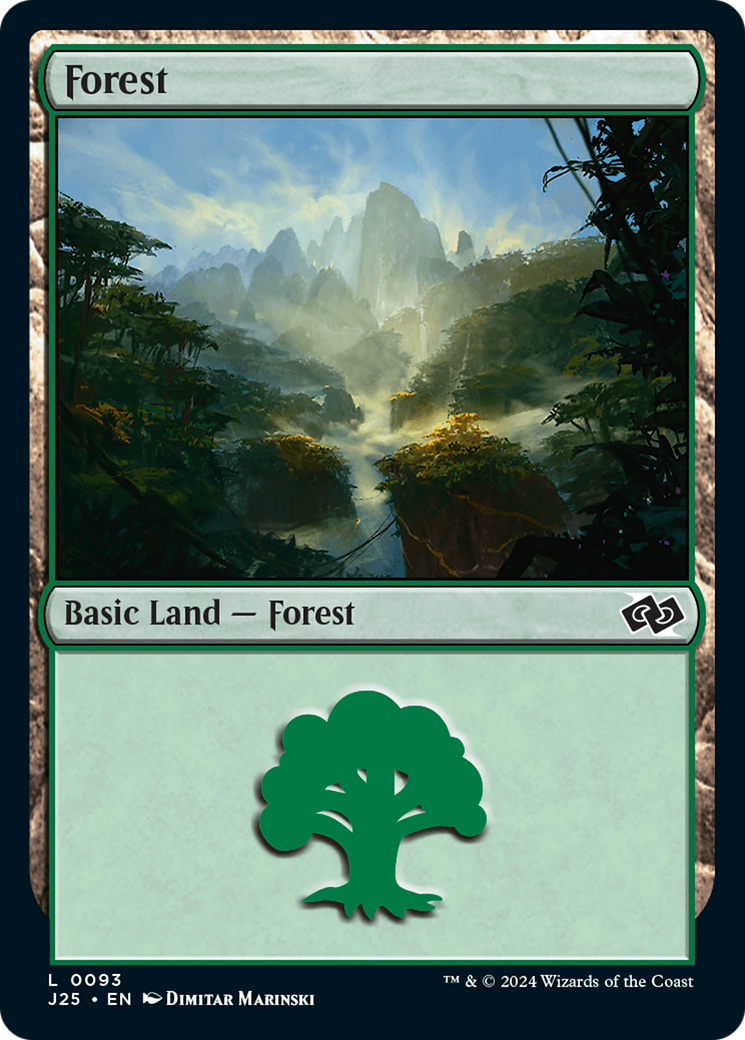 Forest (93) [Foundations Jumpstart] | Exor Games Bridgewater