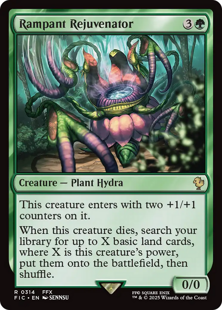 Rampant Rejuvenator [FINAL FANTASY Commander] | Exor Games Bridgewater
