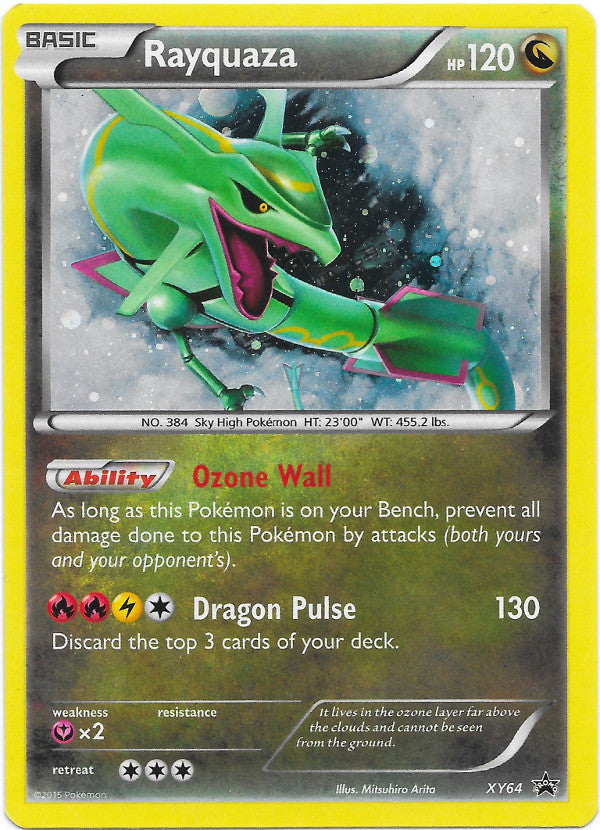 Rayquaza (XY64) (Jumbo Card) [XY: Black Star Promos] | Exor Games Bridgewater