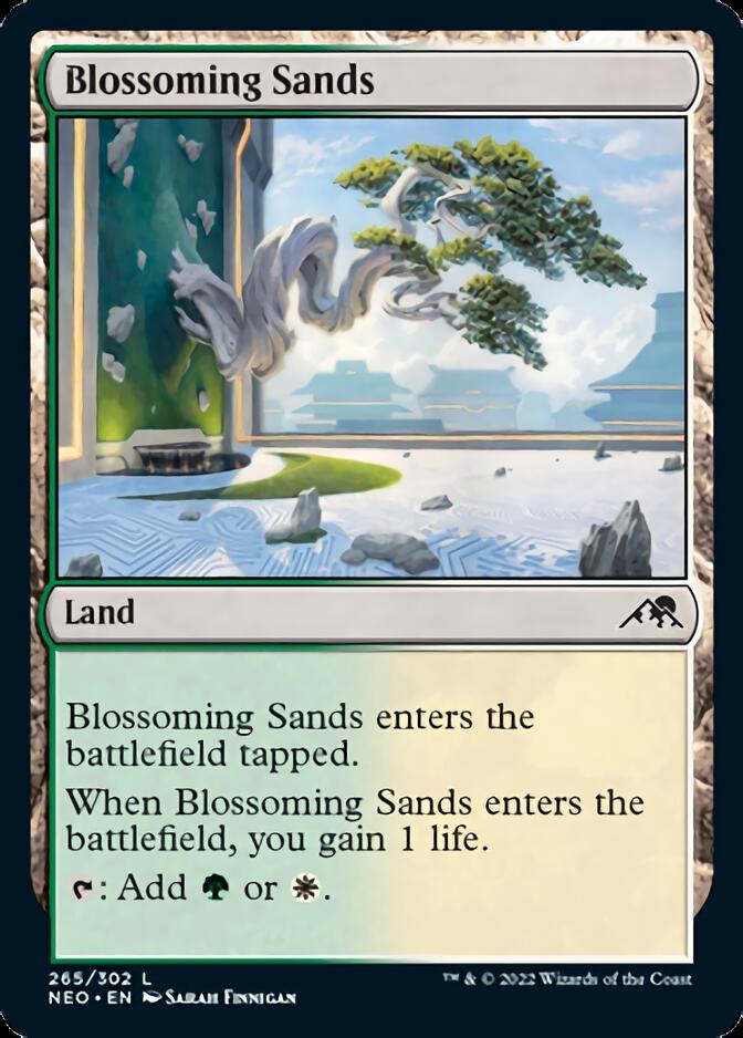 Blossoming Sands [Kamigawa: Neon Dynasty] | Exor Games Bridgewater