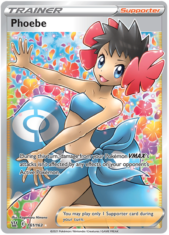Phoebe (161/163) [Sword & Shield: Battle Styles] | Exor Games Bridgewater