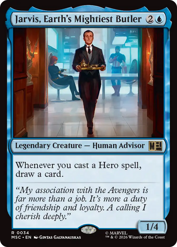 Jarvis, Earth's Mightiest Butler [Marvel Super Heroes Commander] | Exor Games Bridgewater