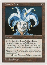 Jester's Cap (Oversized) [Oversize Cards] | Exor Games Bridgewater