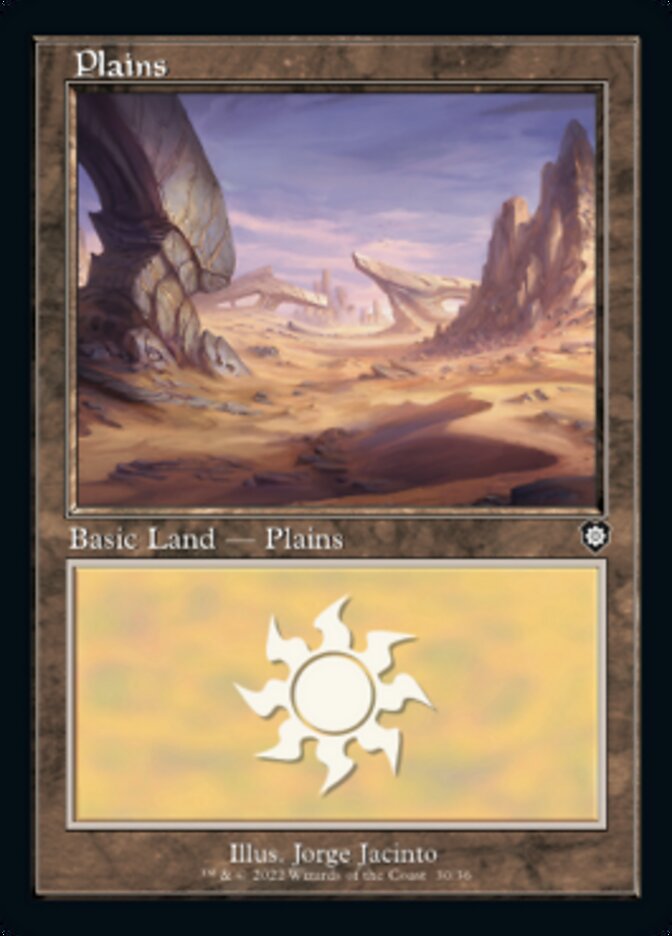 Plains (030) (Retro) [The Brothers' War Commander] | Exor Games Bridgewater