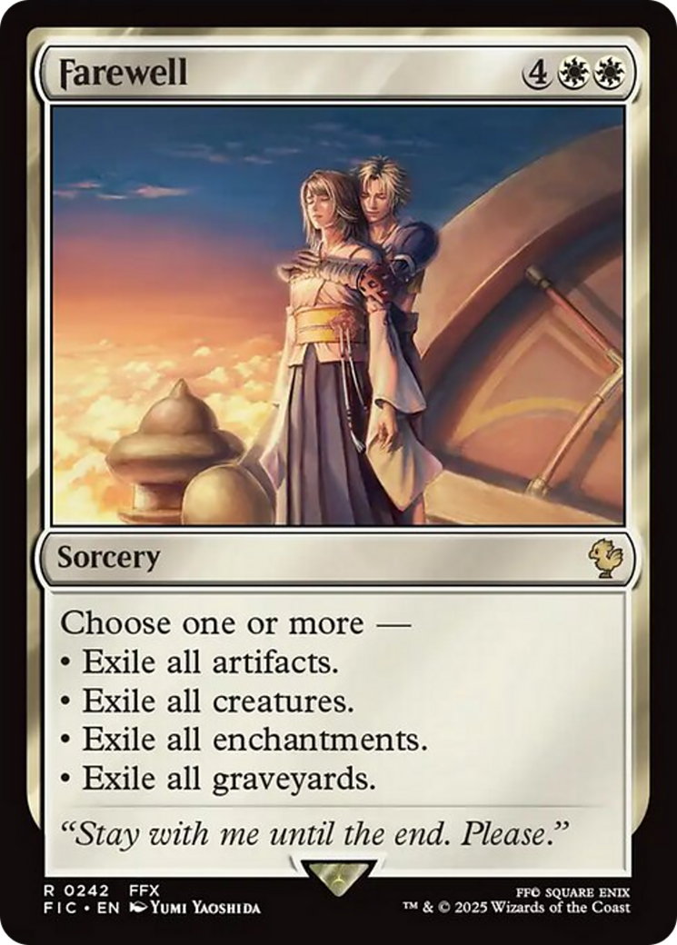 Farewell [FINAL FANTASY Commander] | Exor Games Bridgewater