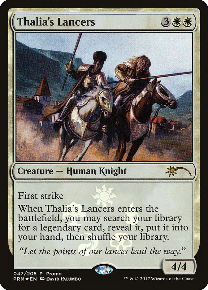 Thalia's Lancers [Resale Promos] | Exor Games Bridgewater