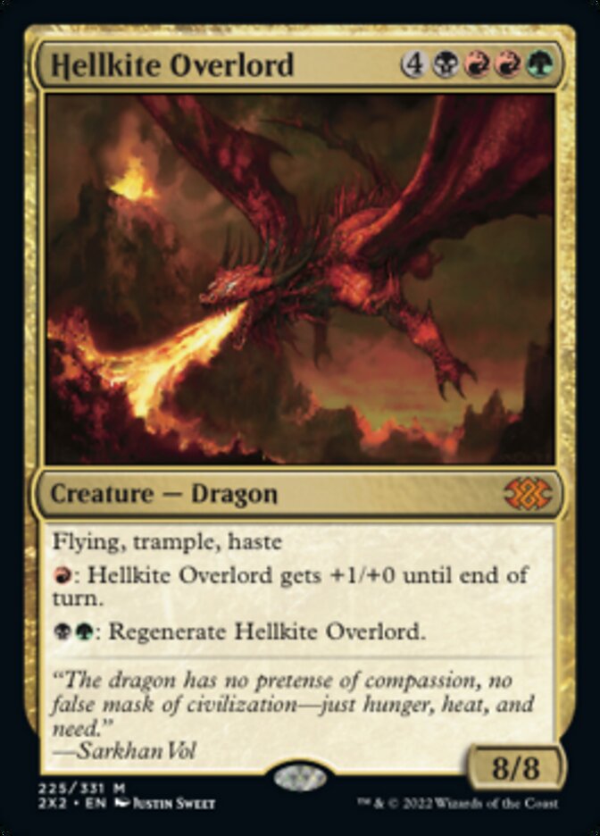 Hellkite Overlord [Double Masters 2022] | Exor Games Bridgewater