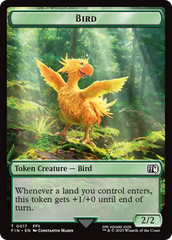 Bird (0017) // Wizard (0015) Double-Sided Token [FINAL FANTASY Tokens] | Exor Games Bridgewater