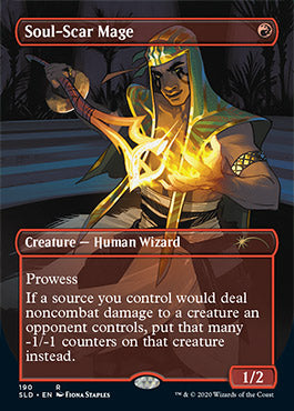 Soul-Scar Mage (Borderless) [Secret Lair Drop Series] | Exor Games Bridgewater
