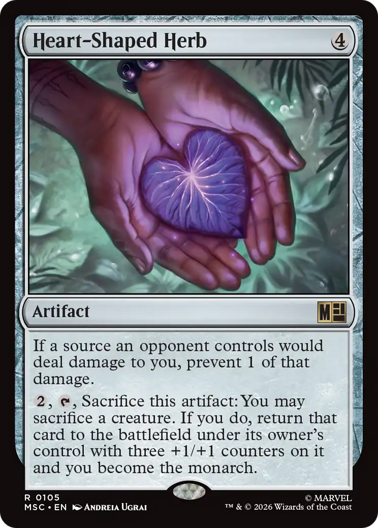 Heart-Shaped Herb [Marvel Super Heroes Commander] | Exor Games Bridgewater