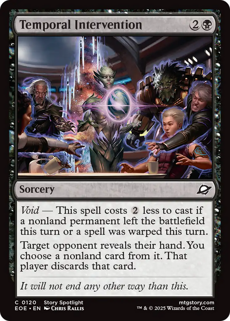 Temporal Intervention [Edge of Eternities] | Exor Games Bridgewater