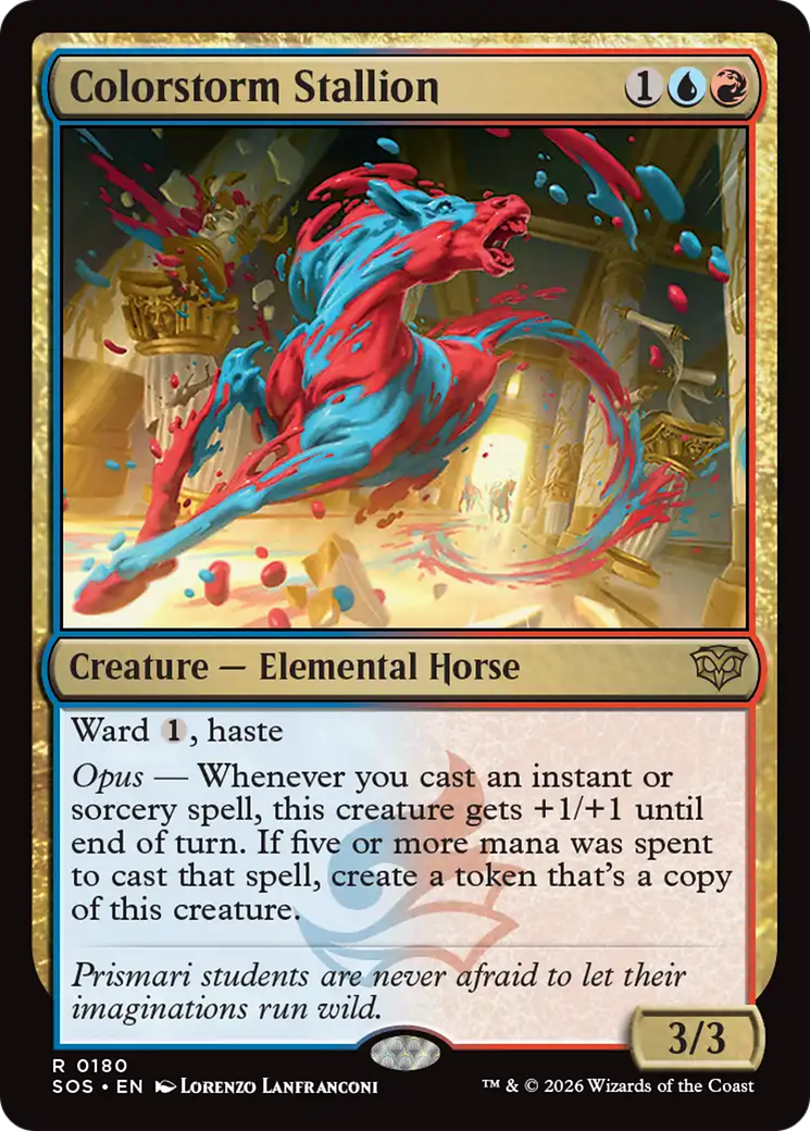 Colorstorm Stallion [Secrets of Strixhaven] | Exor Games Bridgewater