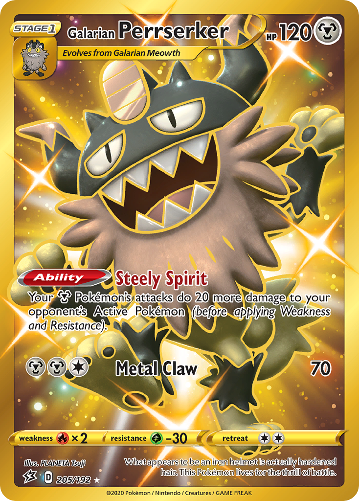 Galarian Perrserker (205/192) [Sword & Shield: Rebel Clash] | Exor Games Bridgewater