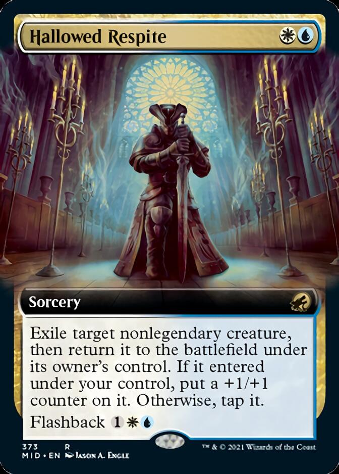 Hallowed Respite (Extended Art) [Innistrad: Midnight Hunt] | Exor Games Bridgewater