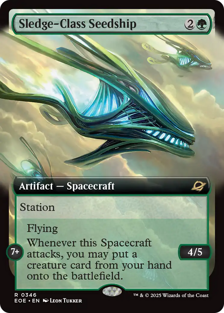 Sledge-Class Seedship (Extended Art) [Edge of Eternities] | Exor Games Bridgewater