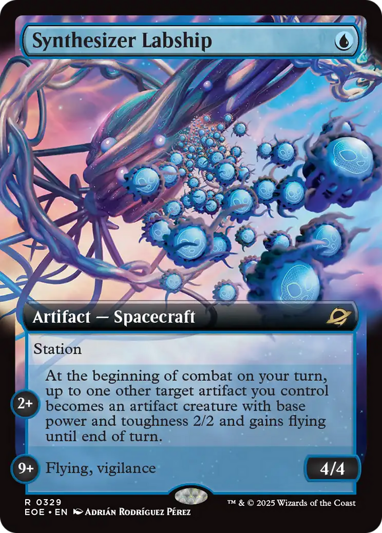 Synthesizer Labship (Extended Art) [Edge of Eternities] | Exor Games Bridgewater