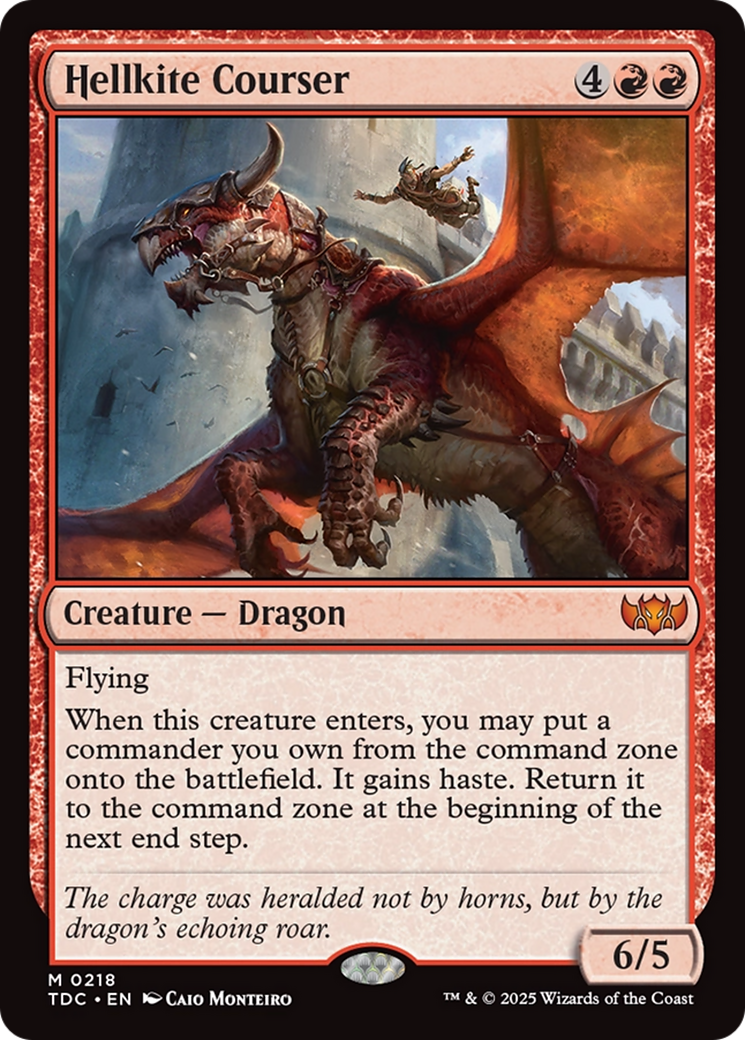 Hellkite Courser [Tarkir: Dragonstorm Commander] | Exor Games Bridgewater