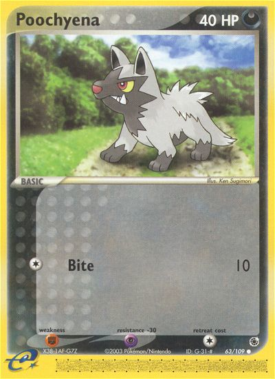 Poochyena (63/109) [EX: Ruby & Sapphire] | Exor Games Bridgewater