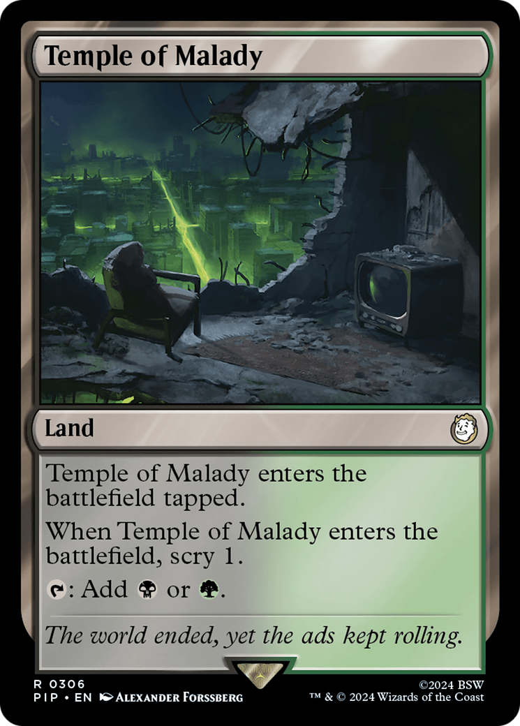 Temple of Malady [Fallout] | Exor Games Bridgewater