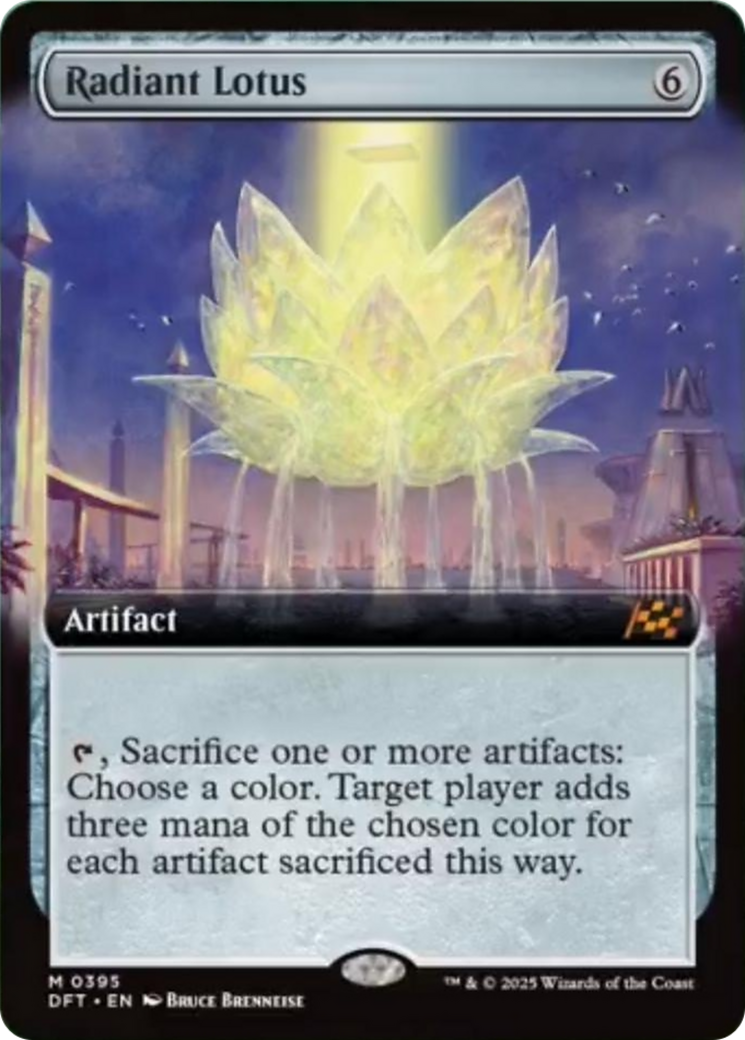 Radiant Lotus (Extended Art) [Aetherdrift] | Exor Games Bridgewater