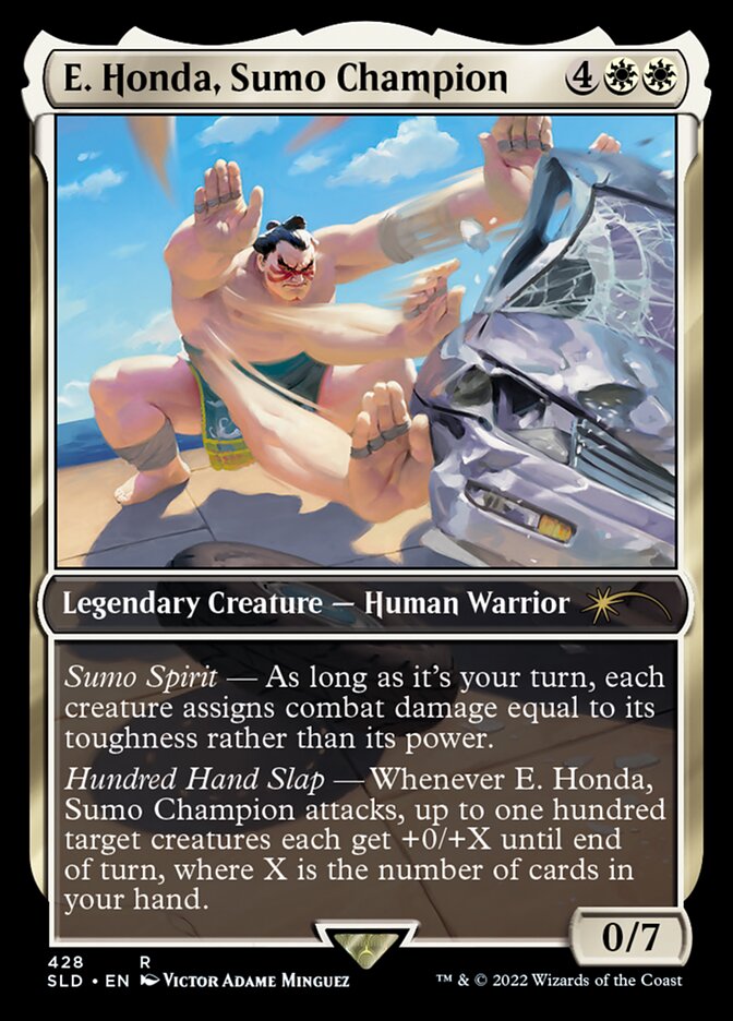 E. Honda, Sumo Champion [Secret Lair Drop Series] | Exor Games Bridgewater