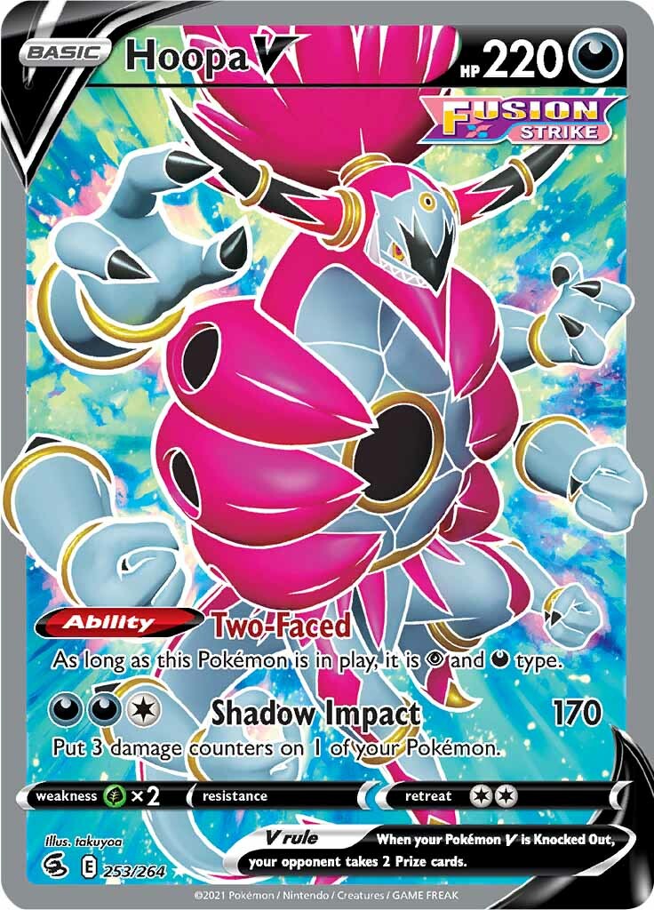 Hoopa V (253/264) [Sword & Shield: Fusion Strike] | Exor Games Bridgewater