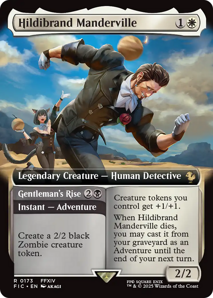 Hildibrand Manderville // Gentleman's Rise (Extended Art) [FINAL FANTASY Commander] | Exor Games Bridgewater