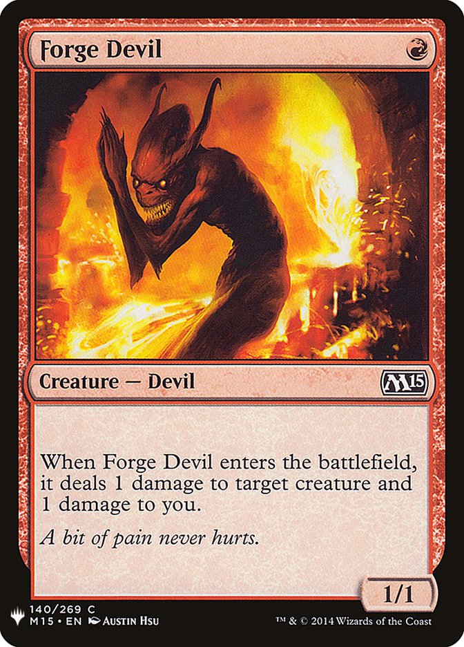 Forge Devil [Mystery Booster] | Exor Games Bridgewater