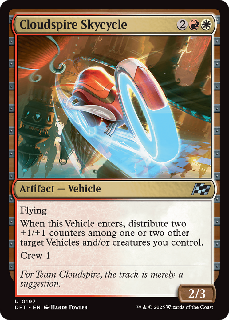 Cloudspire Skycycle [Aetherdrift] | Exor Games Bridgewater