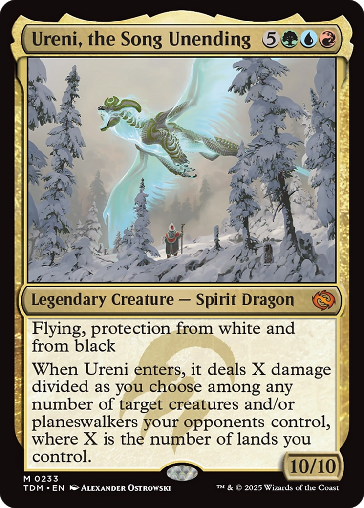 Ureni, the Song Unending [Tarkir: Dragonstorm] | Exor Games Bridgewater