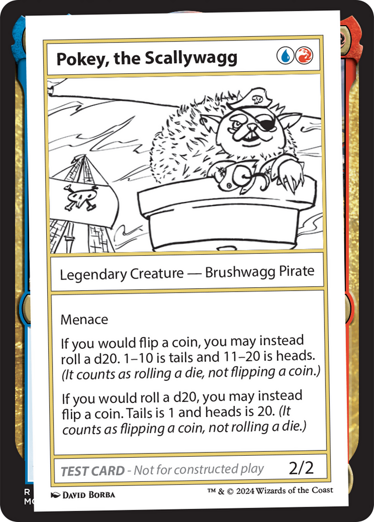Pokey, the Scallywagg [Mystery Booster 2 Playtest Cards] | Exor Games Bridgewater