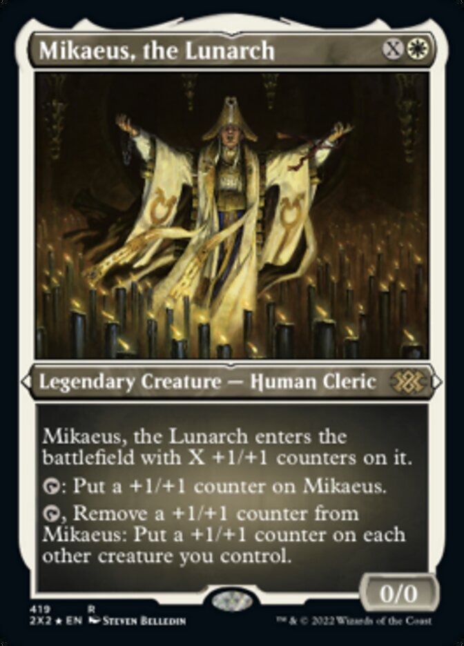 Mikaeus, the Lunarch (Foil Etched) [Double Masters 2022] | Exor Games Bridgewater
