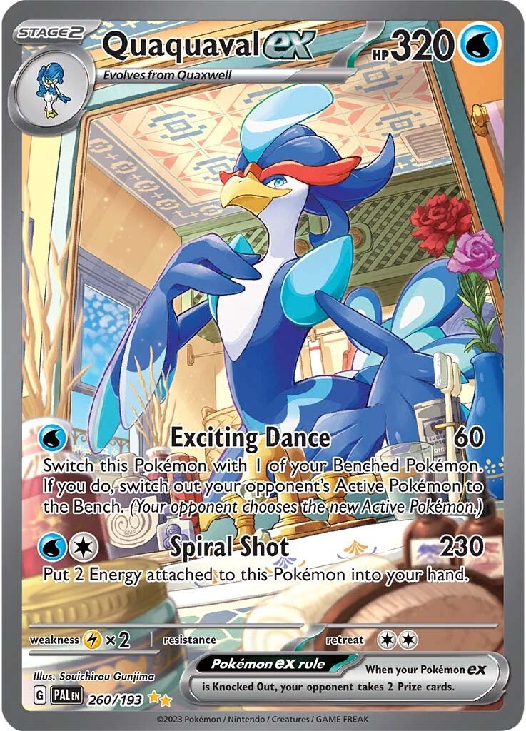 Quaquaval ex (260/193) [Scarlet & Violet: Paldea Evolved] | Exor Games Bridgewater