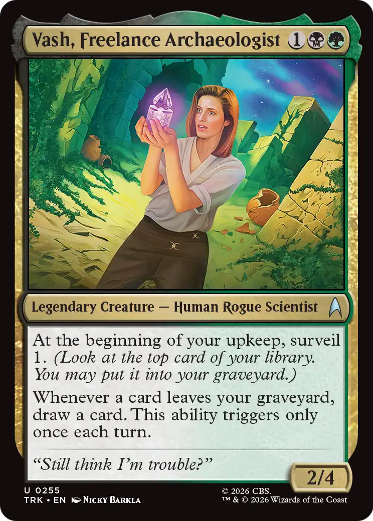 Vash, Freelance Archaeologist [Star Trek] | Exor Games Bridgewater