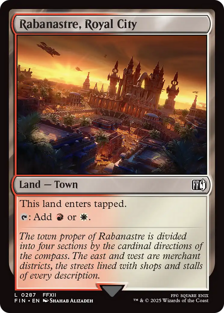 Rabanastre, Royal City [FINAL FANTASY] | Exor Games Bridgewater