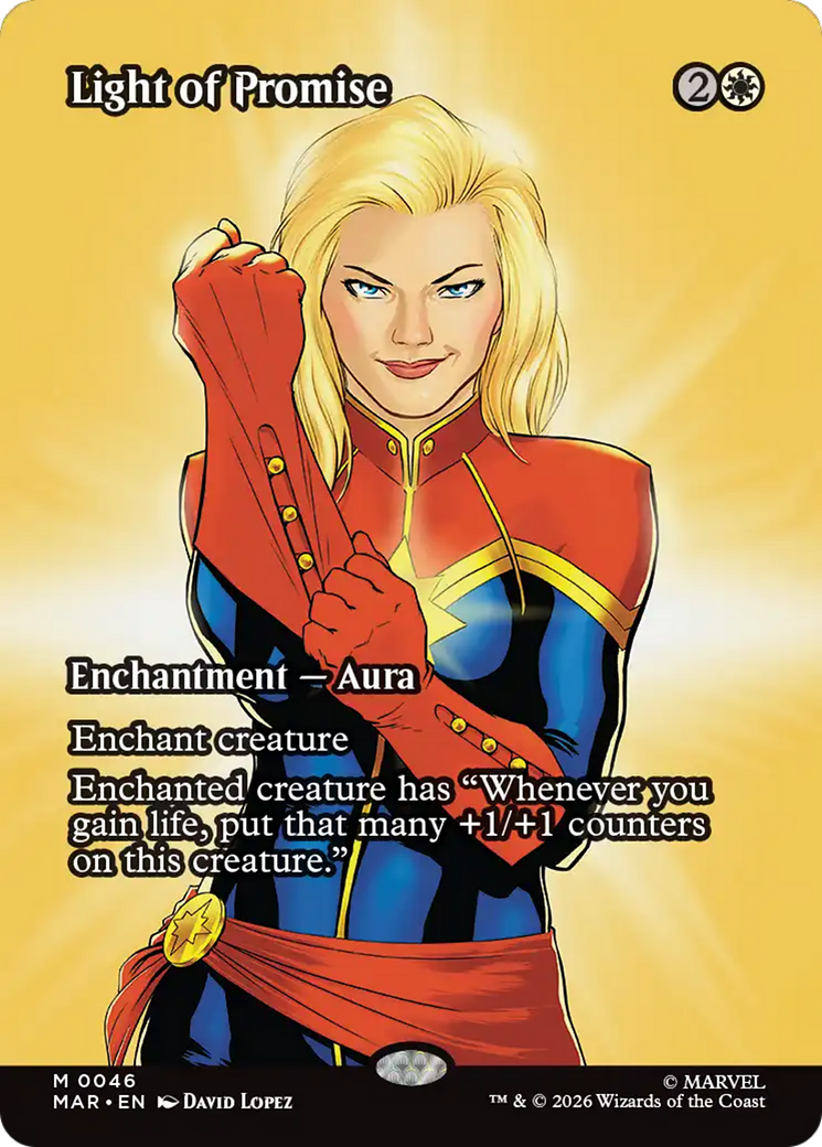 Light of Promise (Borderless) [Marvel Universe: Eternal-Legal] | Exor Games Bridgewater