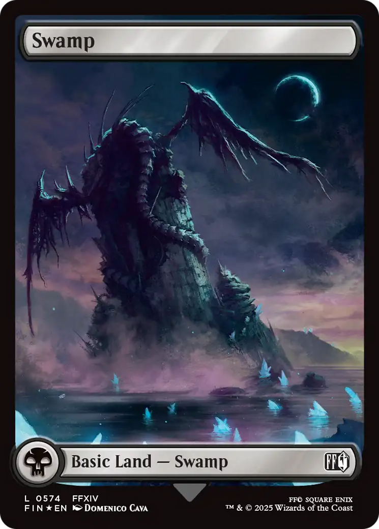 Swamp (0574) (Surge Foil) [FINAL FANTASY] | Exor Games Bridgewater