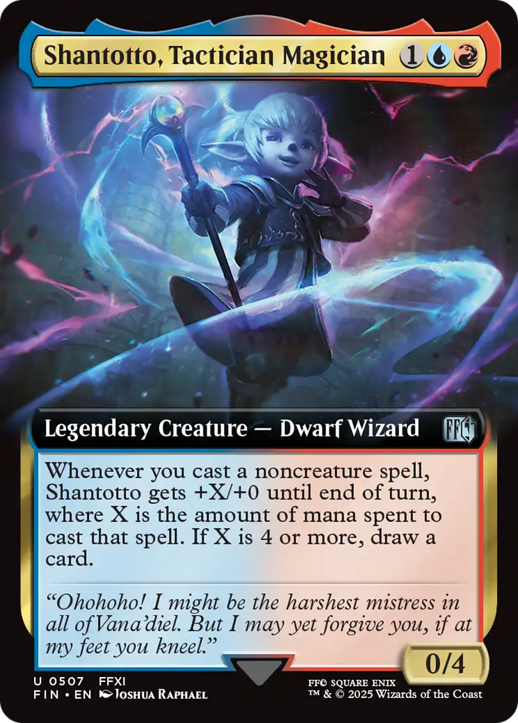 Shantotto, Tactician Magician (Extended Art) [FINAL FANTASY] | Exor Games Bridgewater