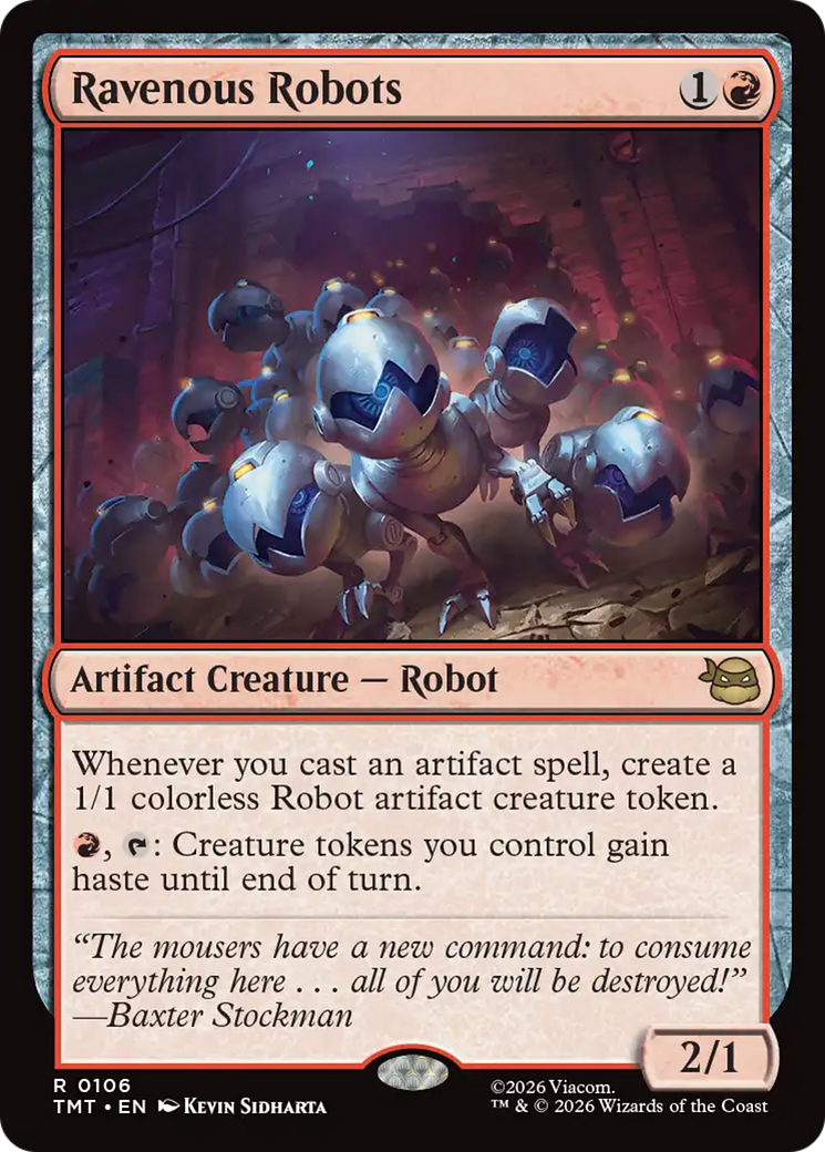 Ravenous Robots [Teenage Mutant Ninja Turtles] | Exor Games Bridgewater